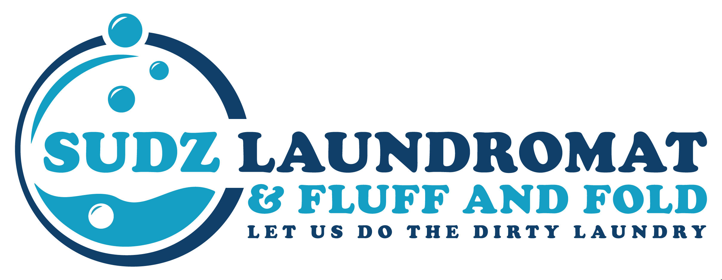Sudz Laundromat Logo 2024 March